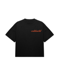 Ice cream Boxy Tee - Black