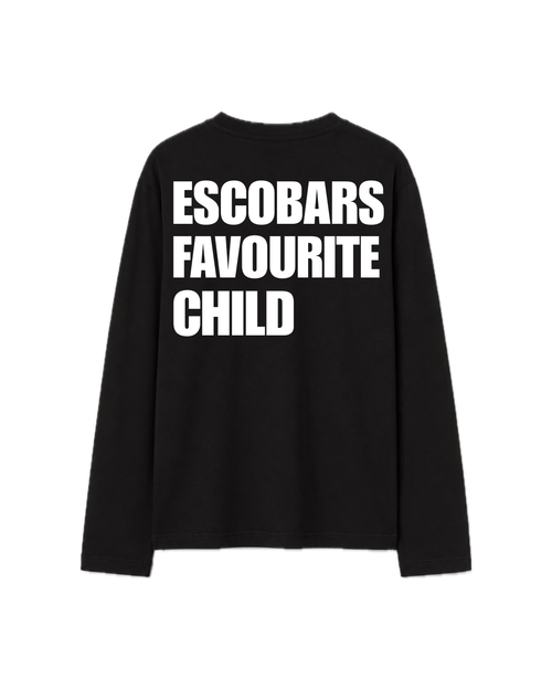 Escobar's Favourite Child Waffle Tee - Black