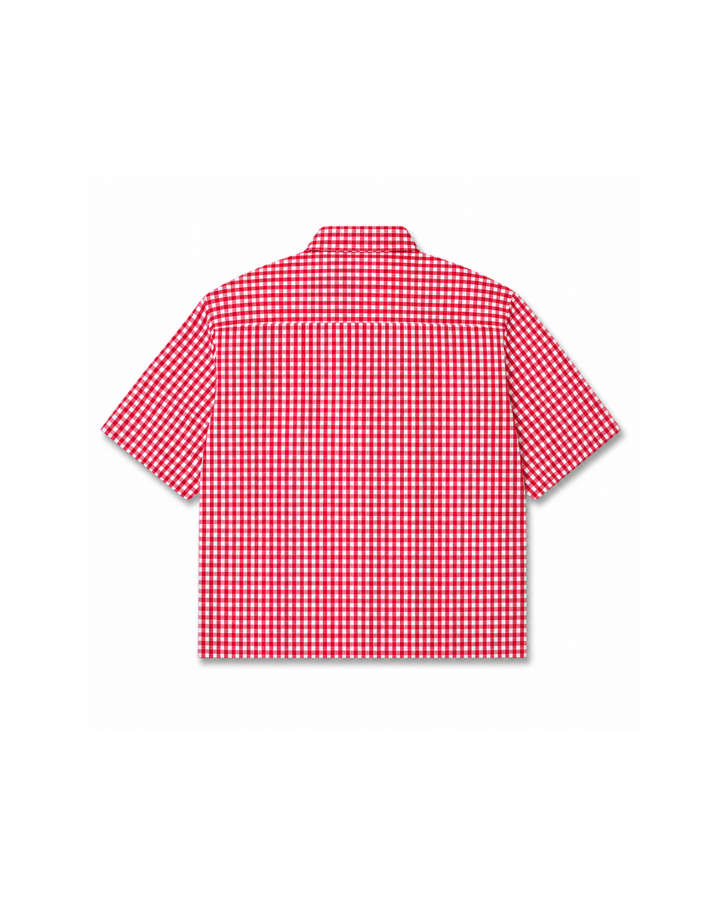 Oxford Boxy Fit Shirt - Red