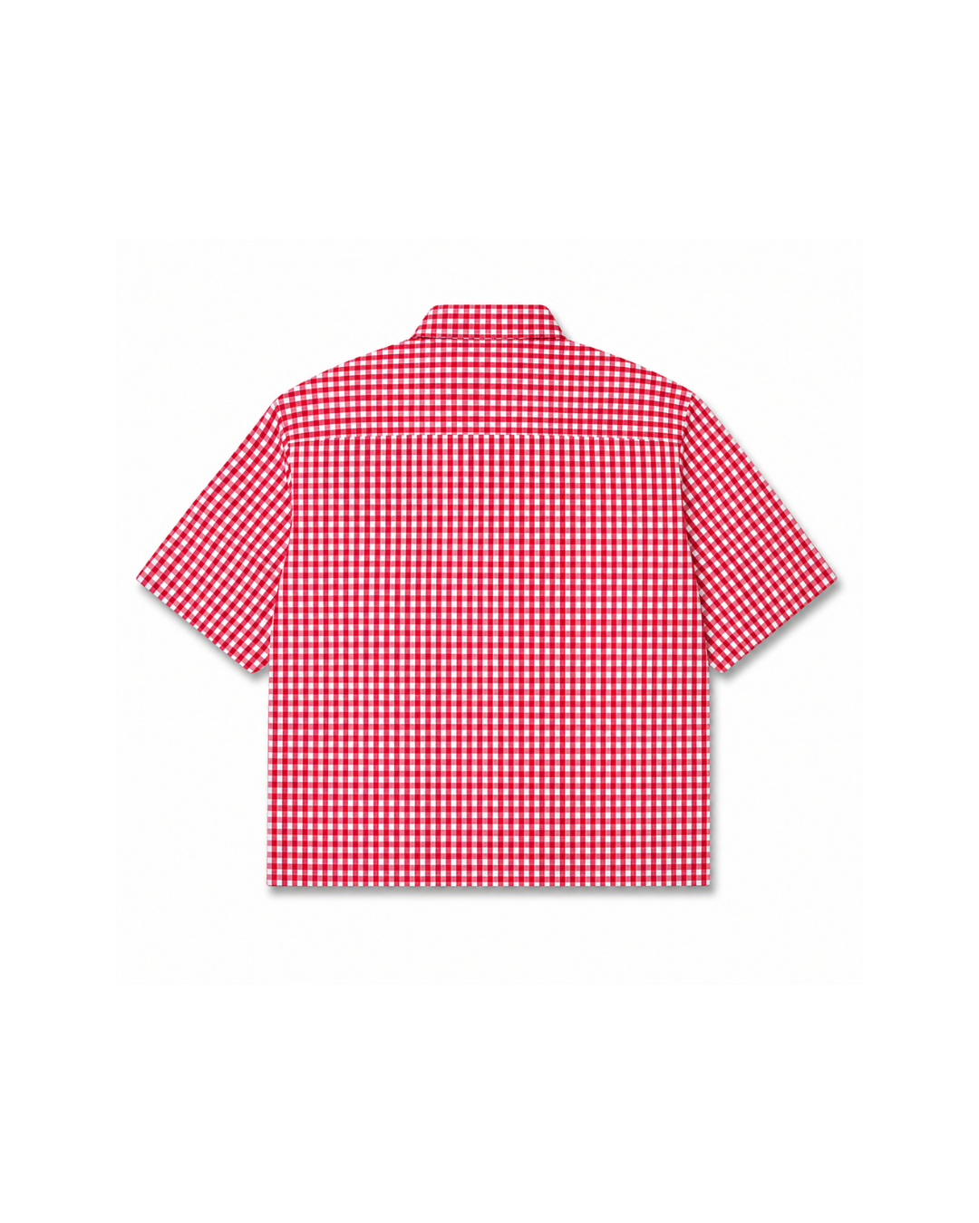 Oxford Boxy Fit Shirt - Red