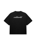 Cig* After What Boxy Tee - Black
