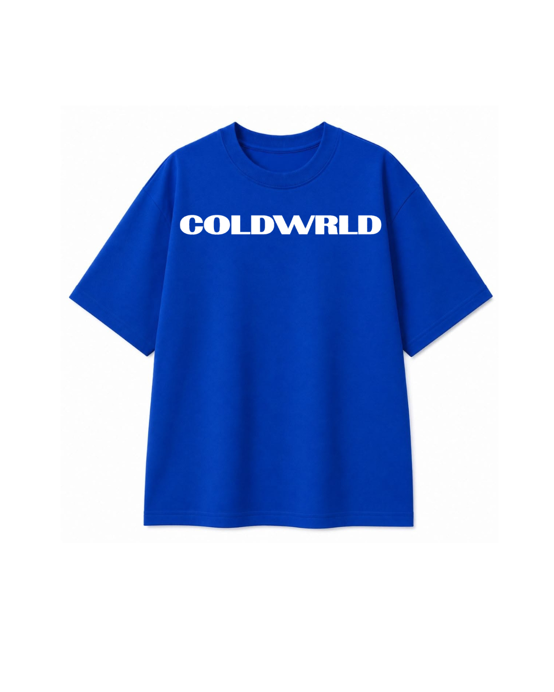TRUST WHO? Oversize Tee- Blue