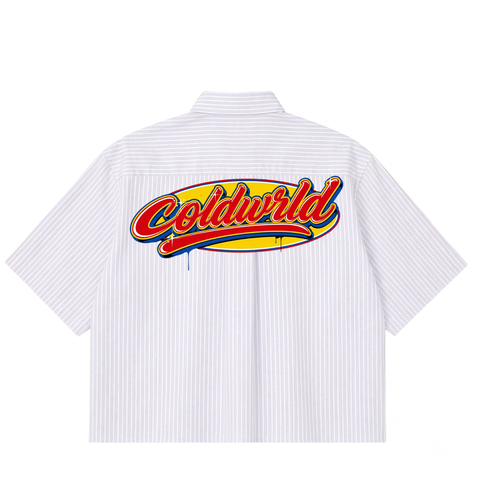 Trouble Maker Shirt - Blue Strip COLDWRLD