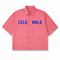 The Picnic Oxford Shirt - Red Gingham Checks COLDWRLD