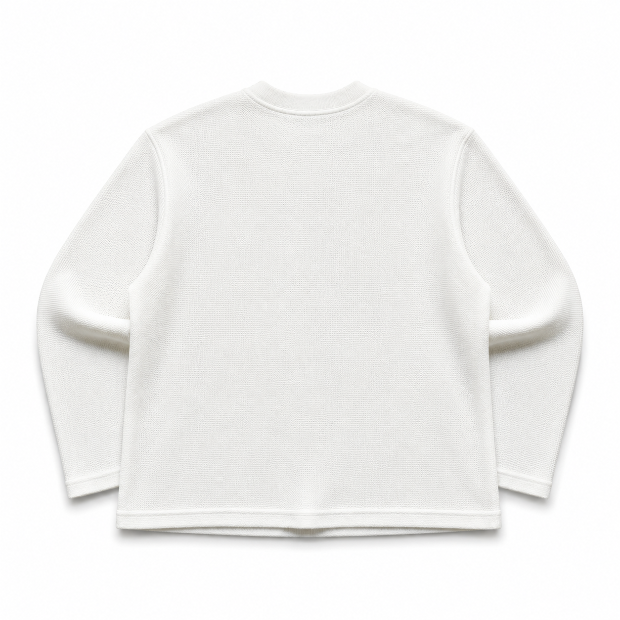 Signature Waffle Tee - White COLDWRLD