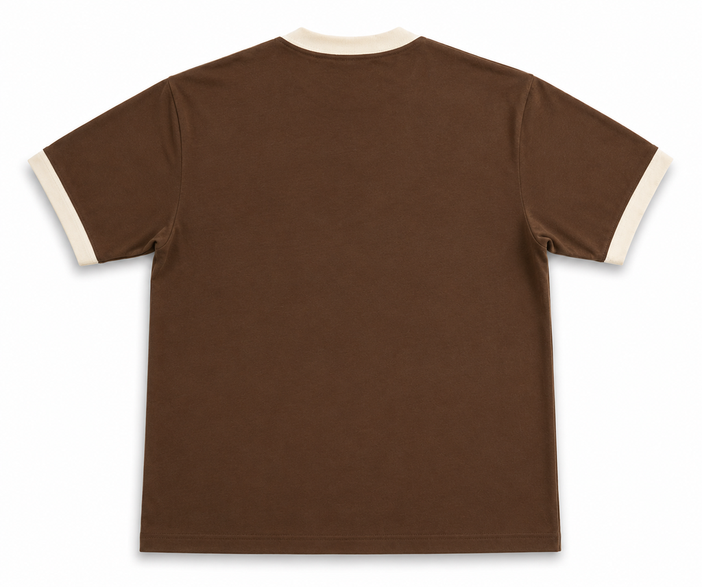 Ringer Tee - Mousse & Cream COLDWRLD