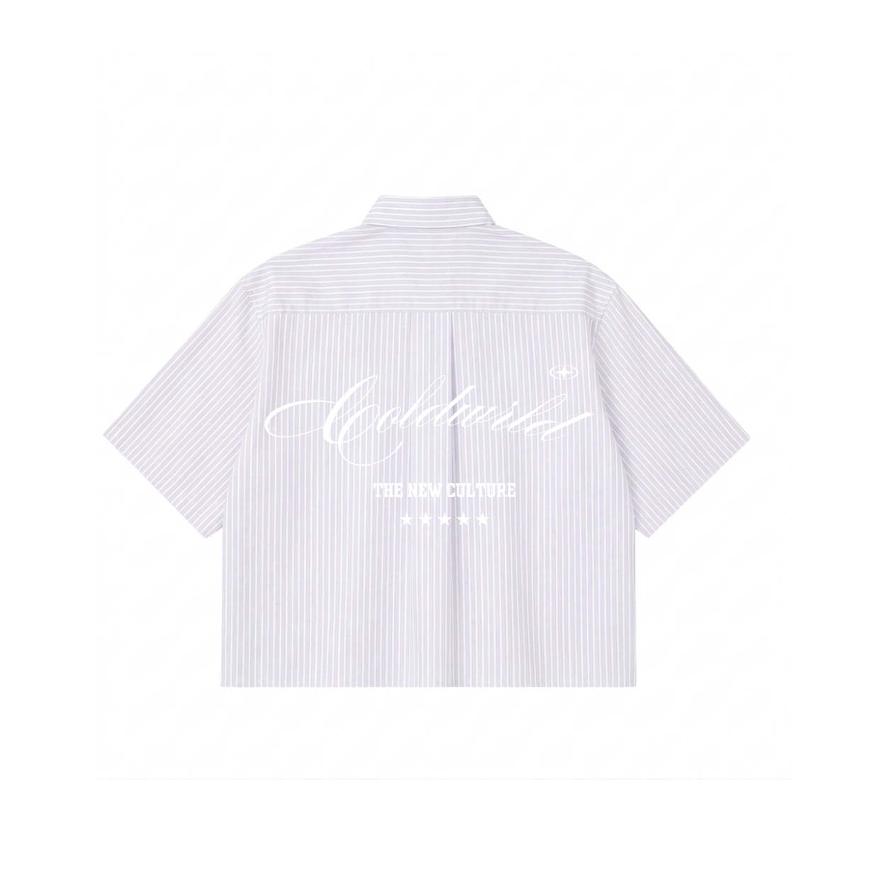 The Camp Oxford Shirt - Blue Striped COLDWRLD