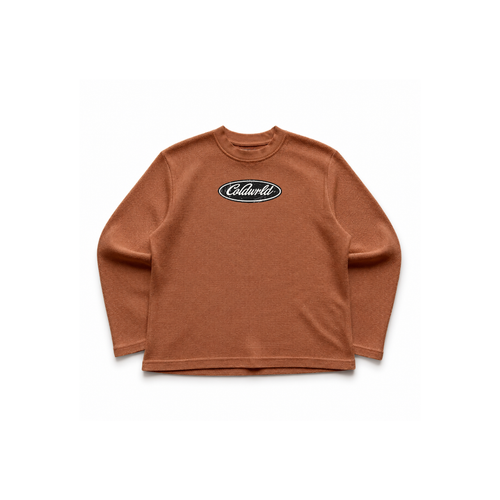 Basic Waffle Tee - Brown COLDWRLD