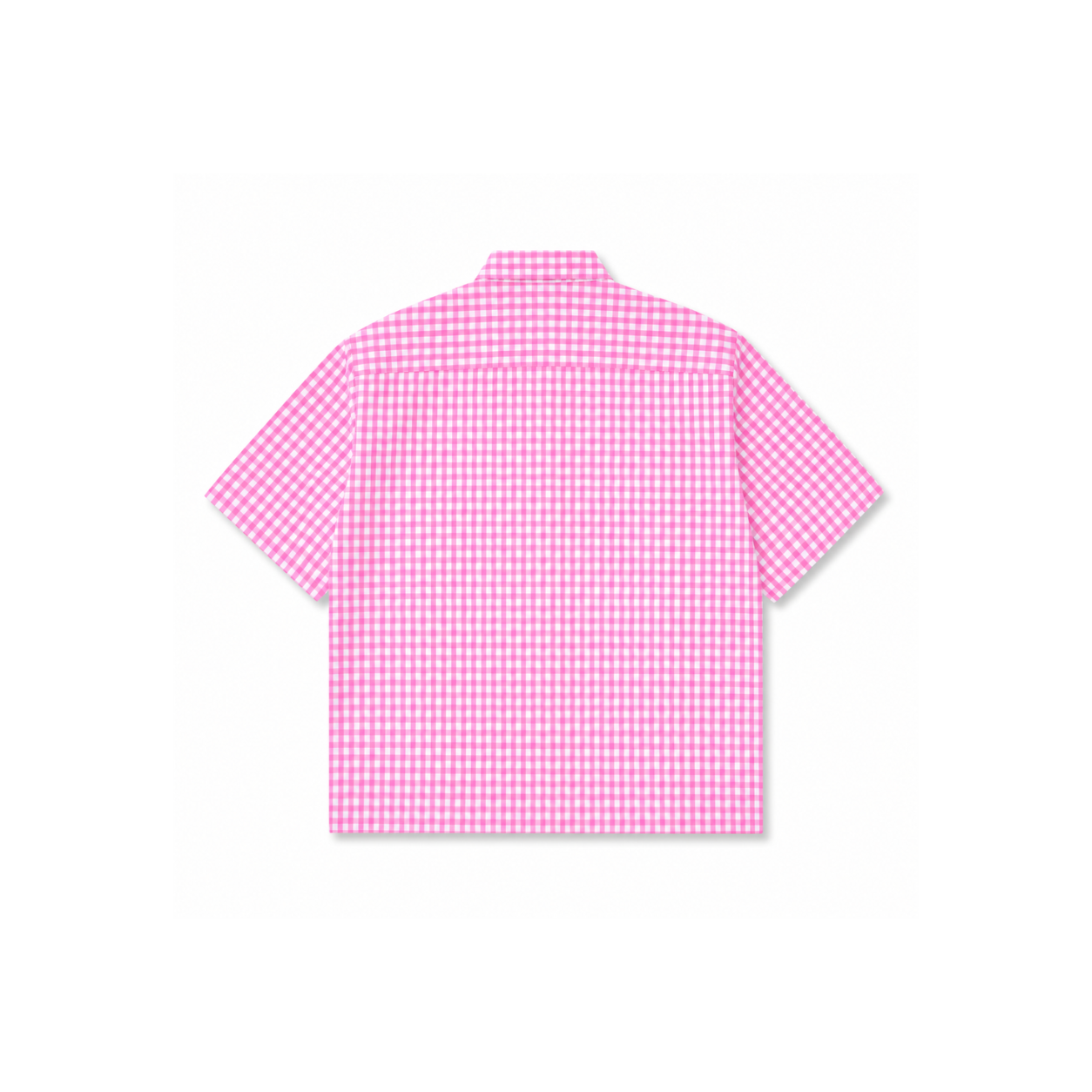 The Camp Oxford Boxy Shirt - Pink COLDWRLD