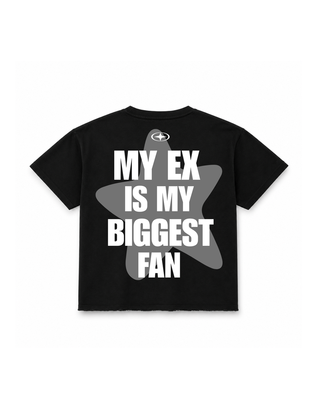 Graphic Oversized T-Shirt – Black Coldwrld