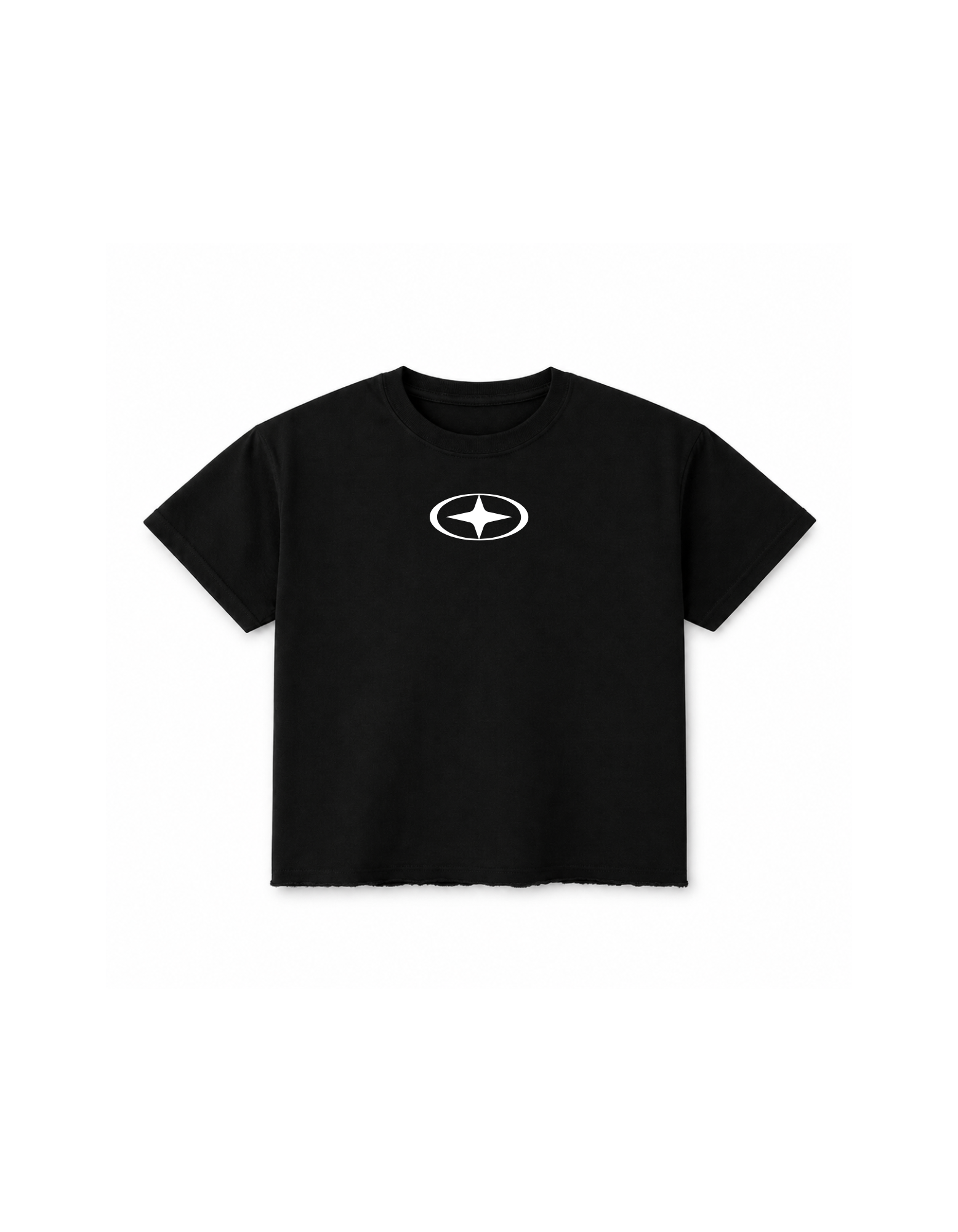 Did It Raw Oversized Tee – Black Coldwrld