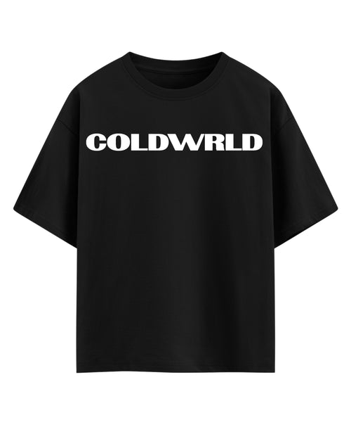 Black Oversized T-shirt Front Design