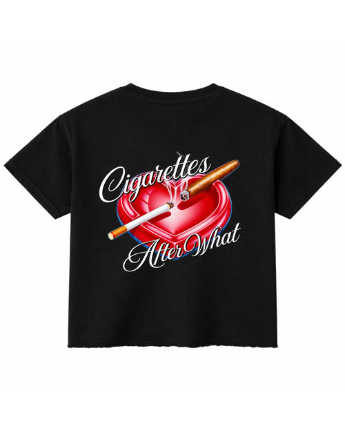 Black Boxy Fit T-shirt Back Design
