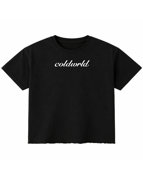 Black Boxy Fit T-shirt Front Design