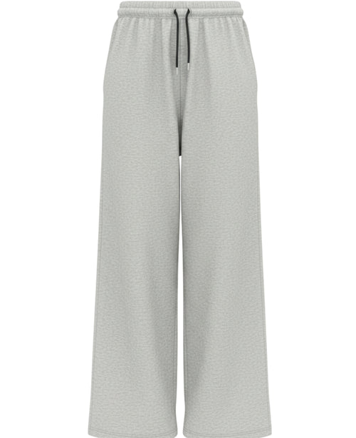 Grey Baggy Fit Sweatpants Front Design